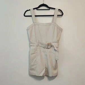 Blank NYC Linen Romper Size
